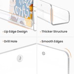Topika Acrylic Floating Shelves, 3/6 Pack Clear Wall Shelves For Home