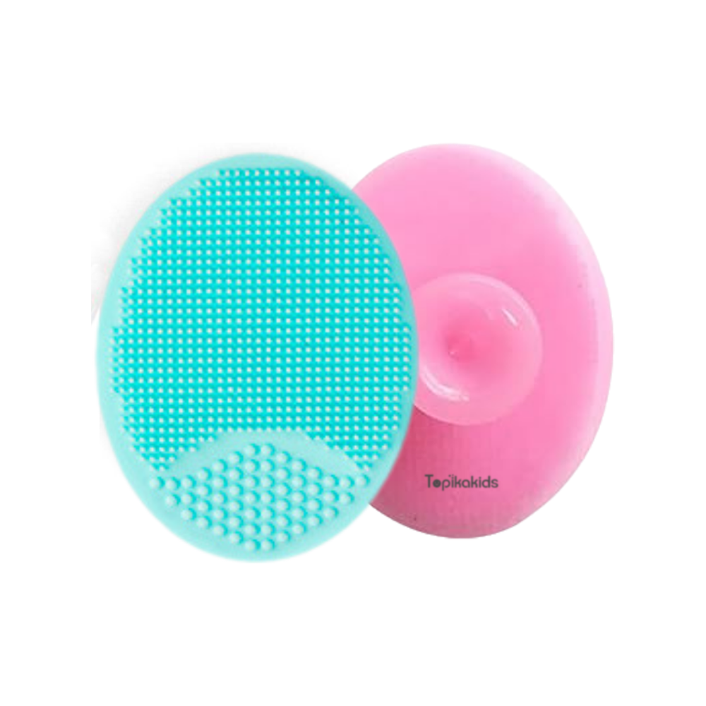 Topika Baby Bath Brush Baby Cradle Cap Brush Silicone Massage Brush Topika Baby Bath Brush Baby Cradle Cap Brush Silicone Massage Brush