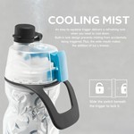 Topika Mist N' Sip Slightly Insulated Water Misting Squeeze Bottle