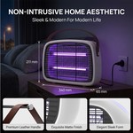 Topika - 12W Dual Band Electric Bug Zapper, 4200V Powerful Insect Killer