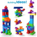 TopikaKids - Toddler Big Blocks Kids Toy Set for Creative Play - 88 Piece