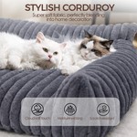 Topika Soft Supportive Pet Sofa for Dogs & Cats, Pet Bed