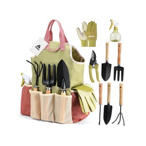 Topika Garden Tool Set Gardening Tools Set with Handbag Gardening Hand Tool