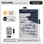 Naturehike Double Sleeping Bag for Adults,Cold Weather Sleeping Bag
