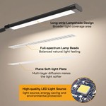 Topika - LED Desk Lamp With Clamp, USB Powered, 360 Gooseneck, 3 Colour