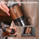 Bincoo - Grinder Coffee Machine, Electric Coffee Grinder,Portable Burr Mill