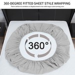 Topika Waterproof Mattress Protector, Breathable, All Sizes - Plain
