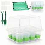 Topika - Seed Starter Tray Seed Starting Trays Reusable Silicone 4Pcs Set