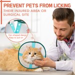 Topika Cat Cone Collar Soft, Recovery Collar for Kitten After Surgery