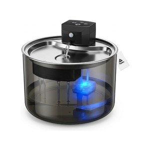 Topika Battery Operated Pet Water Fountain 3L Cordless Pet Water Feeder