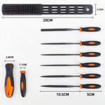 Topika 17pcs File Tool Set with Case, Woodworking Metal Sanding Set