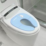 Topika Foldable Travel Potty Seat for Toddlers, Round & Oval Toilets