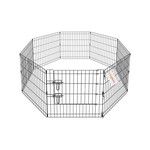 Topika Metal Exercise Puppy Play Pen with Door for Dogs