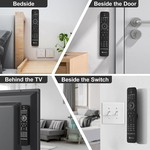 Topika Magnetic Remote Control Holder, TV & Aircon Remote Wall Mount
