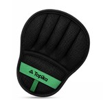 Topika Five-Finger Mitt Pet Hair Remover Glove, Reusable, Green, 1PC