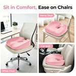 Topika Ergonomic Donut Seat Cushion For Tailbone And Post-Surgery Relief