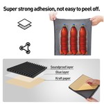 Topika - Sound Proof Foam Panels for Walls Self Adhesive, Sound Dampening