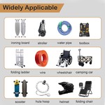 Topika Garden Hose Holder Wall Mount Heavy Duty Steel Hook