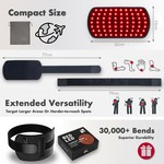 Topika 70 LEDs Red Light Therapy Belt, 660nm and 850nm Infrared