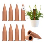 Topika - Self Watering Spikes 10 Pcs Ceramic Plant Watering Spike Drippers