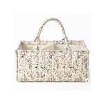 Topika Diaper Caddy Organizer Floral Baby Storage Basket with Handles