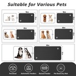 Topika Diatom Mud Pet Feeding Mat, Absorbent Pet Placemat