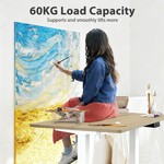 Topika Standing Desk Adjustable Height Sit Stand Desk for Home Office
