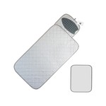 Topika Portable Heat Resistant Travel Ironing Pad with silicone iron rest
