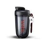 Topika Protein Shaker Bottle 590ml, Round Bottom Shaker Cup Durable Blender