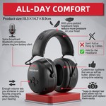PROHEAR Bluetooth Noise-cancelling Earmuffs Hearing Protection Headphones