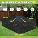Topika-Patio Furniture Cover Outdoor Rain Proof Heavy-Duty Waterproof Cover