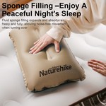Naturehike Inflatable Pillow, Sponge-Filled Pillows for Camping Travel