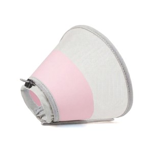 Pink Soft Cat Cone Collar for Recovery, Anti-Lick, Waterproof Mesh