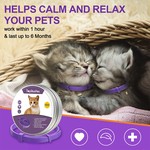Topika Cat Calming Collar, Pet Feliway Collar for Cats Anxiety Relief Stress