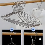 Topika - Windproof Stainless Steel Hangers,30/50Pcs Anti-Rust Steel Hangers