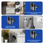 Topika 1/2" Double Switch Stainless Steel Angle Valve For All Scene
