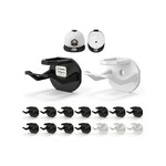 Topika - Hat Hooks For Wall, Cap Hooks And Caps Hanger Set, 16 Pcs