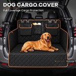 Topika Dog Cargo Liner, Waterproof Non-Slip Boot Mat with Organiser