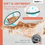 Topika Cat Cone Collar Soft, Recovery Collar for Kitten After Surgery