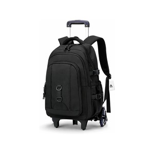 Topika Backpack with Wheels School Backpack Bookbag with 6 Wheels for Boys