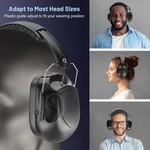 Topika - Noise Cancelling Ear Muffs 2 Pcs Ear Protectors Noise Blockers