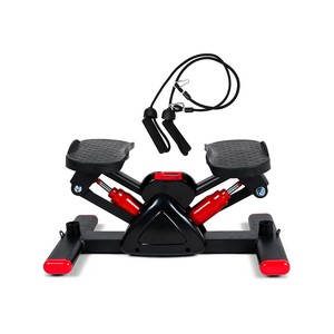Topika Twist Stepper Machine with Resistance Bands, Mini Home Gym Stepper