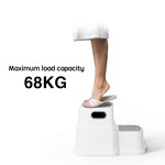 TopikaKids - Step Stool for Toddlers, 2-Step Design, Children's Non-Slip Stool