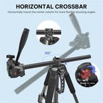 Topika Multifunction Tripod Camera Monopods Extended length 57.5-183cm