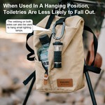 Naturehike 3L Travel Toiletry Bag for Women Men, Waterproof Hanging Bag