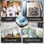 Topika Mini Heat Press Machine 21x24CM Heat Press Machine For T-Shirts HTV