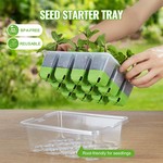Topika - Seed Starter Tray Seed Starting Trays Reusable Silicone 4Pcs Set