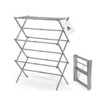 Topika 3-Tier Expandable Steel Clothes Rack & Foldable for Small Spaces