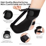 Topika - Plantar Fasciitis Night Splint Sock with Massage Ball and Foot Pad