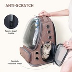 Topika Cat Backpack Carrier Bag, Foldable Dog Carrier Bag for Travel